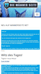 Mobile Screenshot of maennerseite.net